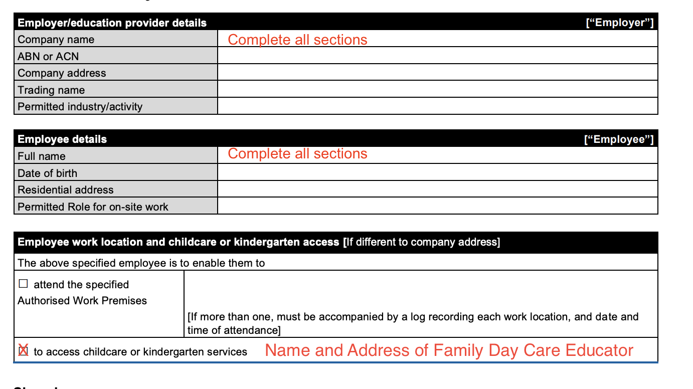 Authorised Worker Permit Eligibility For Childcare Ignite Minds Family Day Care